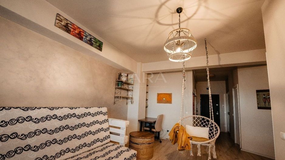 Apartament open space, Mărăști, complet mobilat. - Poză 3