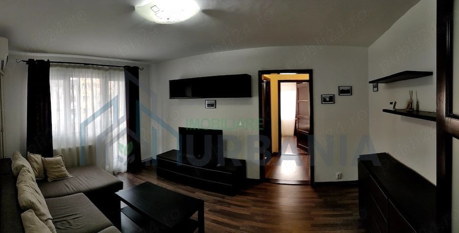 Apartament 2 camere, etaj 1, Podu Roș, Iași – 54 mp, semidecomandat, mobilat și utilat - Poză 3