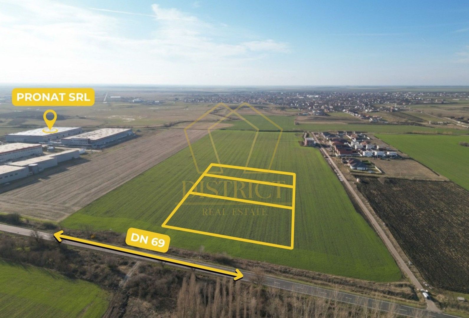 COM 0% Parcele de teren intravilan industrial | Sanandrei - Poză 2