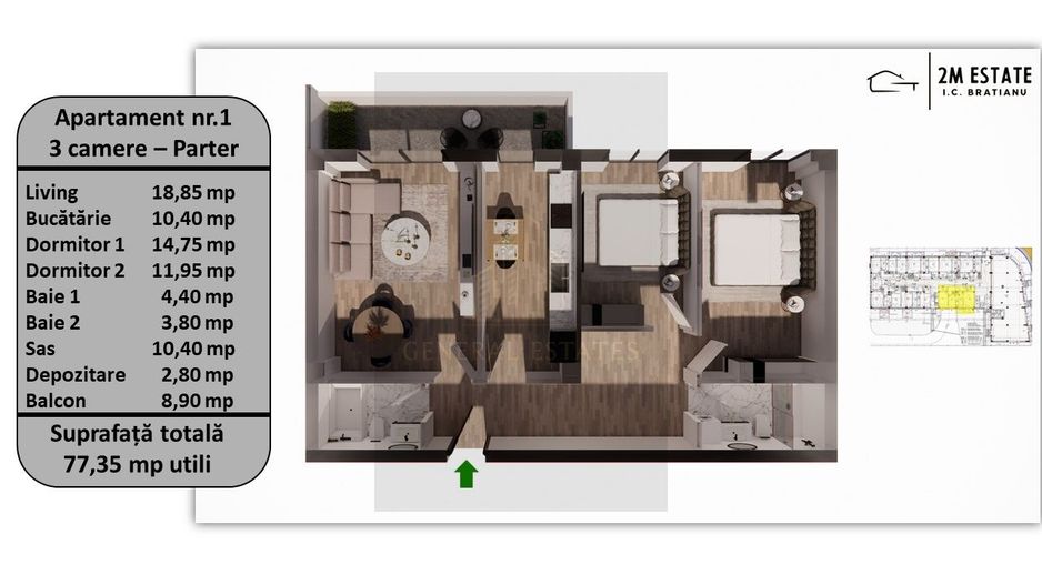 2M Estates - Poză 28