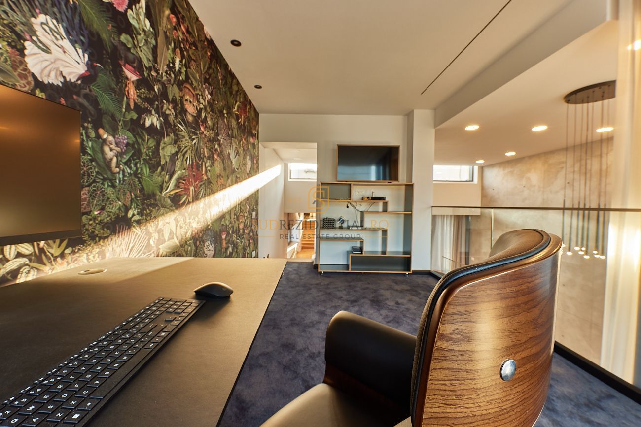 Vila spectaculoasa cu 6 camere, finisaje premium, zona Corbeanca - Poză 19