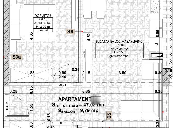 Apartamente 2 Camere | 47 mp | Finisate | Parcare | Zona Eroilor - Poză 9
