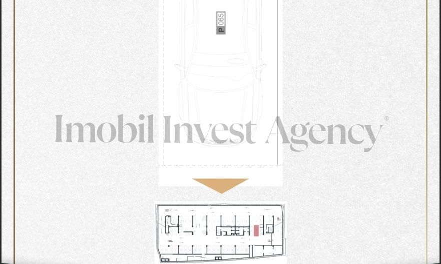 Apartament 2 Camere cu parcare inclusă în complexul BHB Avenue - Schiță 27