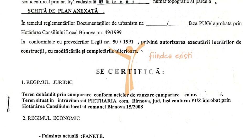 Teren intravilan 8000mp, Comuna Bârnova Iași - Poză 2