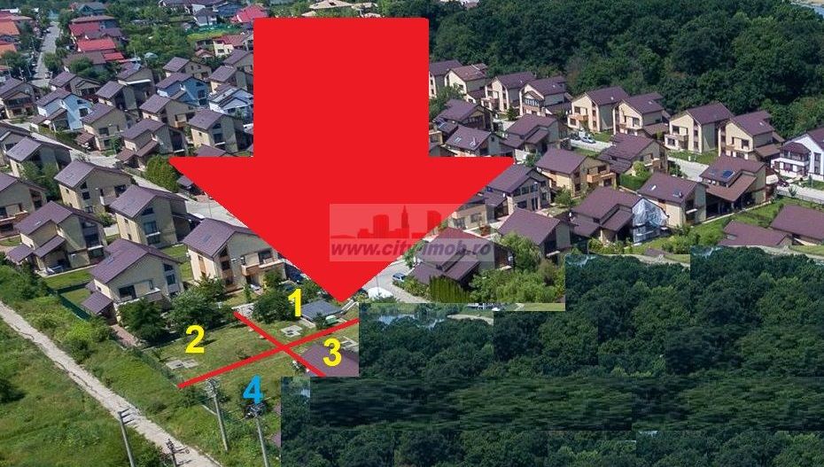 Vanzare teren pentru casa Corbeanca Ilfov cartier rezidential - Poză 2