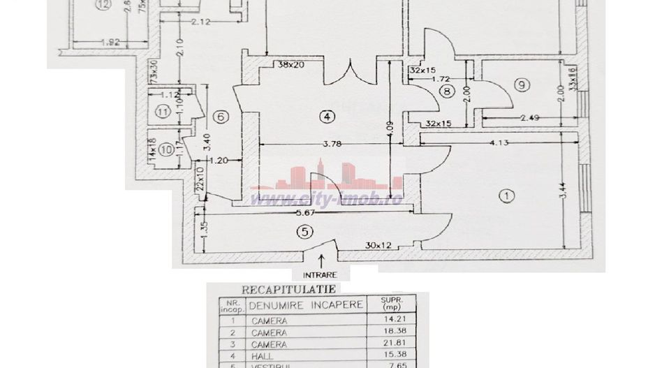 Vanzare Apartament 3 camere Zona Parcul Gradina Icoanei, Bucuresti - Poză 15