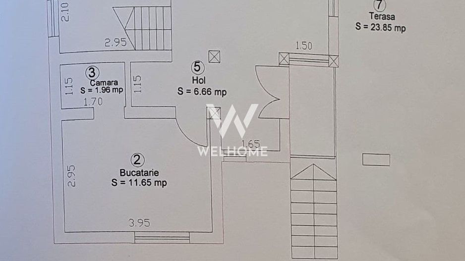 Casa Sibiu - teren 484mp - casa noua zona Sura Mare - Schiță 16