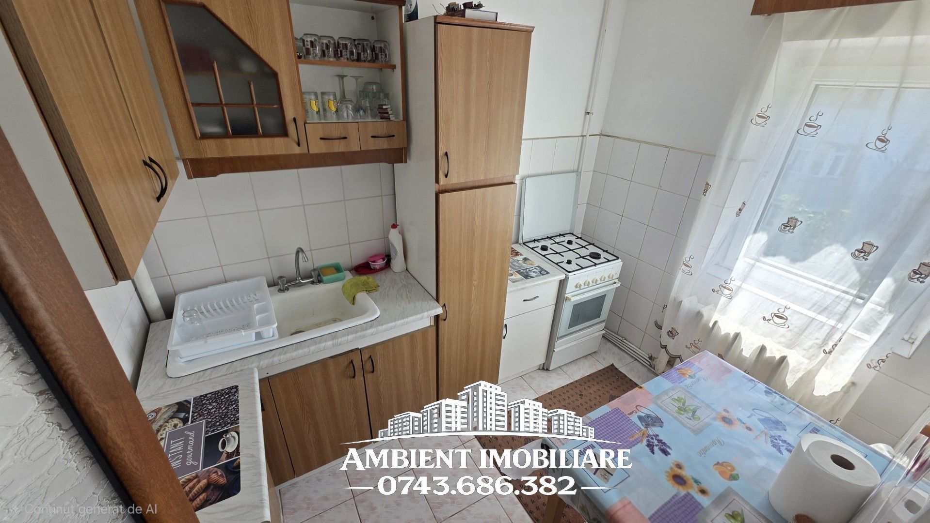Apartament 1 cameră, mobilat și utilat, zona TRAIAN; - Poză 2