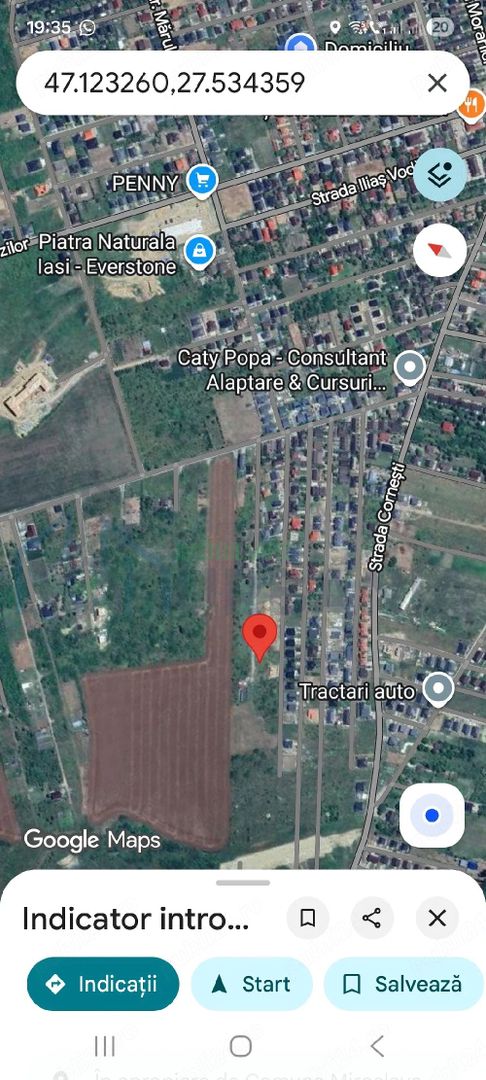 Teren intravilan de vânzare – Valea Adâncă, Strada Minerva, Miroslava, Iași - Poză 3