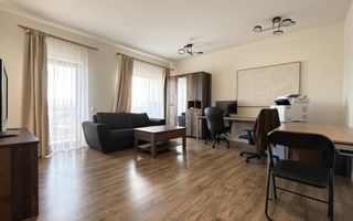 Apartament cu o camera de închiriat, balcon, parcare,  Jucu-Herghelie - Poză 3