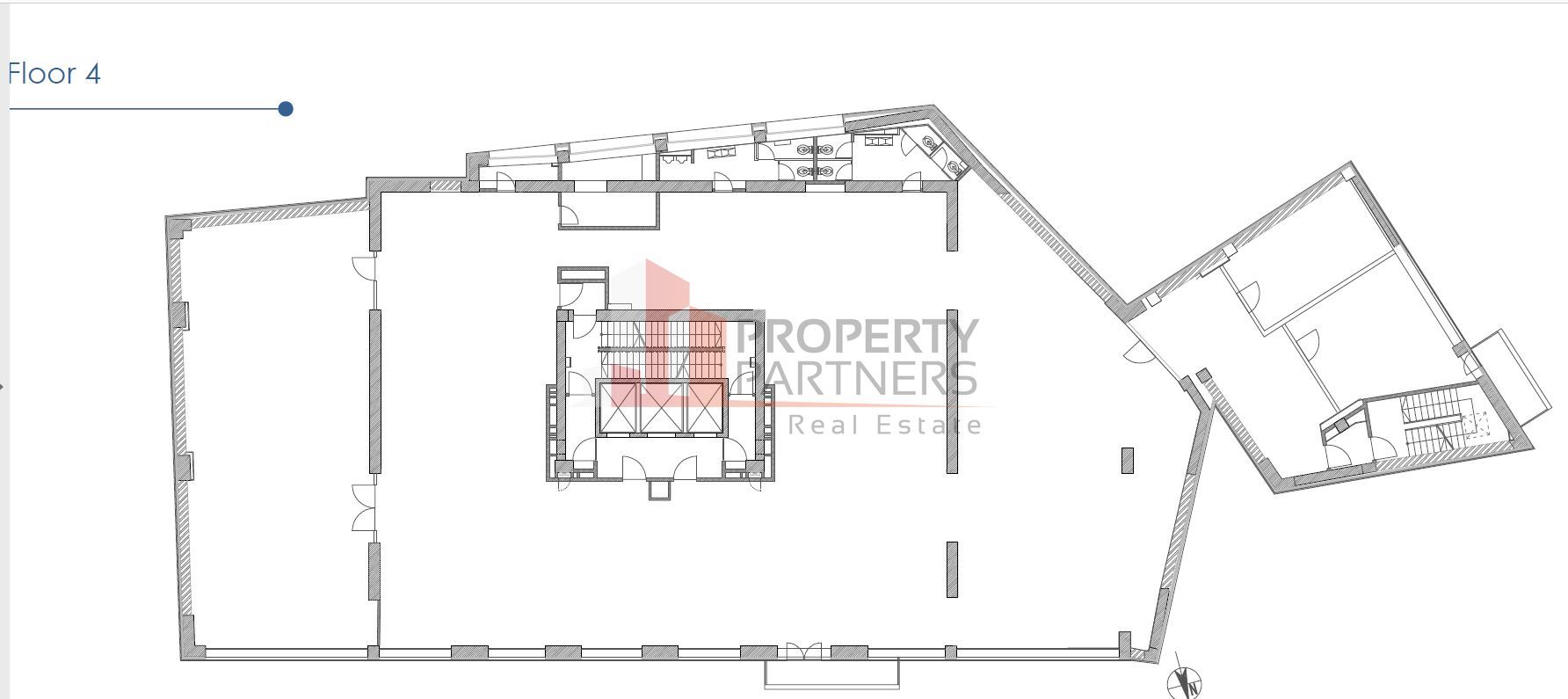 Spatiu de birouri disponibil, 10.5 - 12 euro/mp - Schiță 9