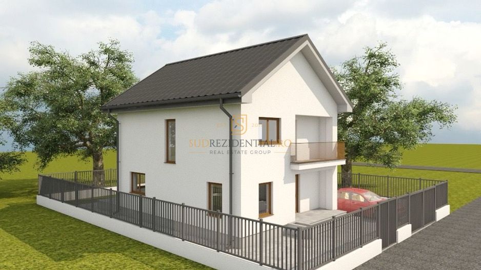 VilaIndividuala 114 mp, P+1, teren 400 mp, Comuna Berceni - Poză 7