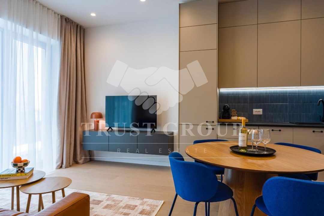 Apartament 2 camere Barbu Vacarescu | 2024 | Loc de parcare | Mobilat designer - Poză 3