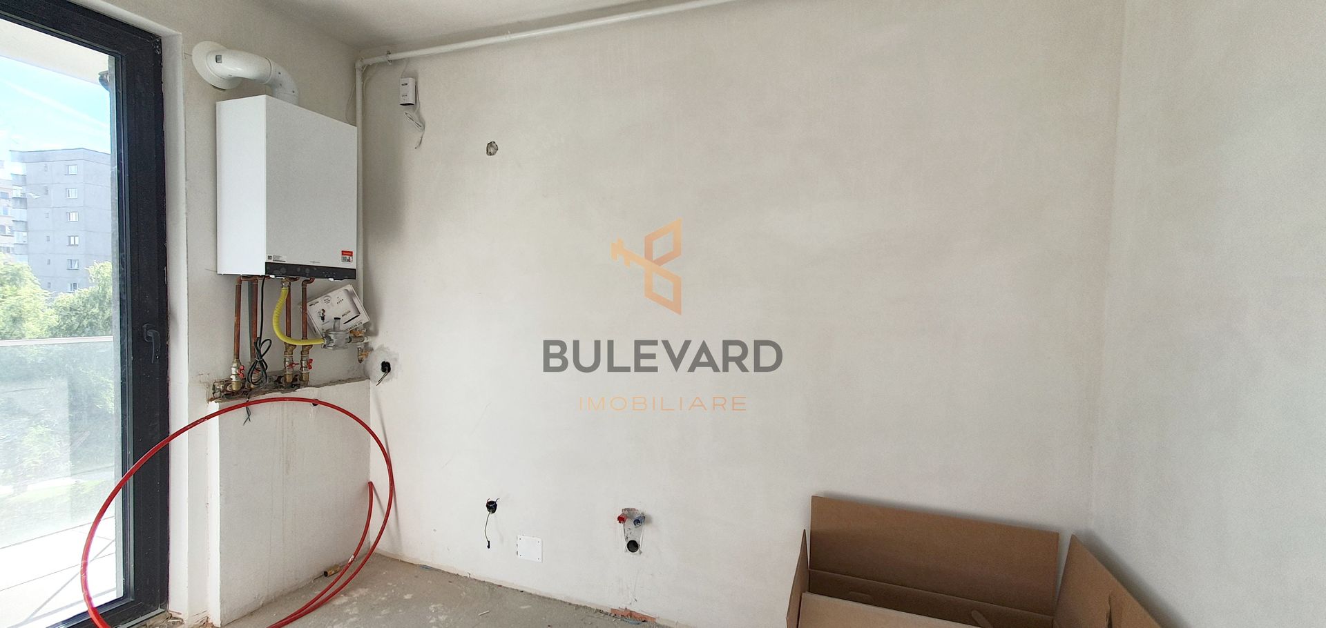 Apartament cu 2 camere semifinisat+parcare subterana, Zona Plopilor! - Poză 5