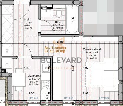 Apartament cu 1 camera, zona Porii! - Poză 6