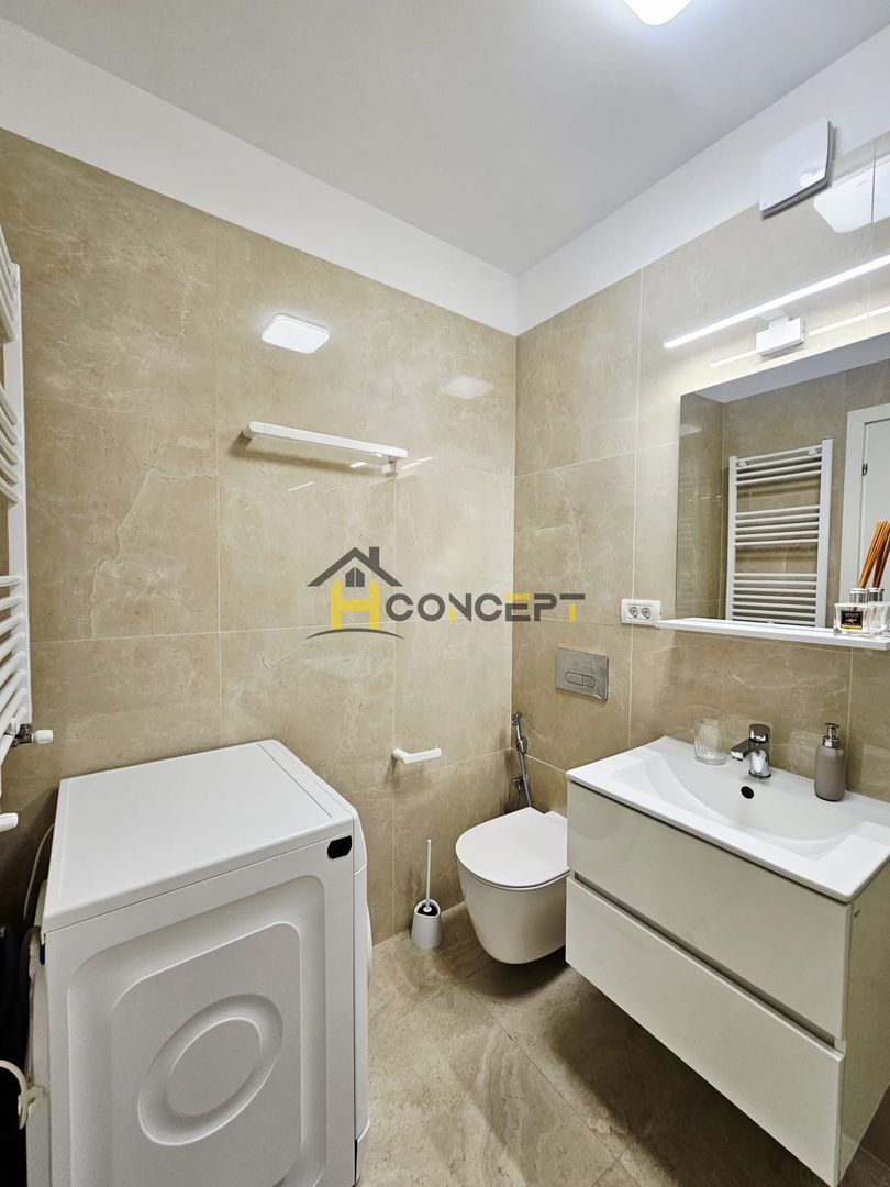Apartament cu 2 camere, mobilat, Rond OMV Pipera - Poză 9