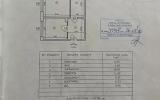 3 camere decomandat - Etaj Intermediar - 72mp-  Zona Alexandru Cel Bun/ Minerva - Poză 11