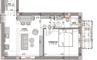 Apartament 2 camere | balcon | loc de parcare | Doamna Stanca | Șelimbăr - Poză 9