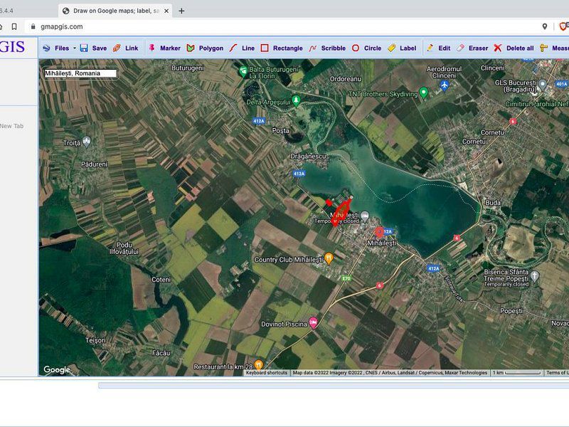 Teren extravilan Mihailesti 15 ha - Poză 3