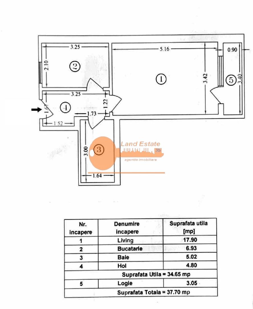 Garsonira la 10 minu de Metrou Gorjului ( Bloc din 2011) - Poză 7