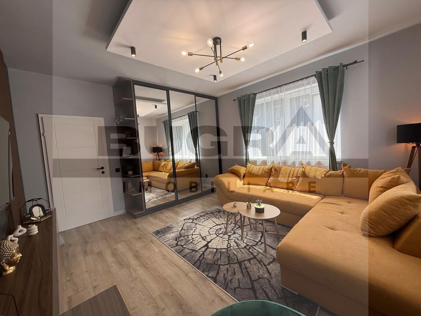 Apartament 2 camere, 58 mp, LUX, garaj, zona Teilor - Poză 3