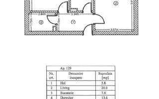 Apartament cu 2 camere,prima inchiriere, bloc nou,zona Bd. Metalurgiei - Poză 17