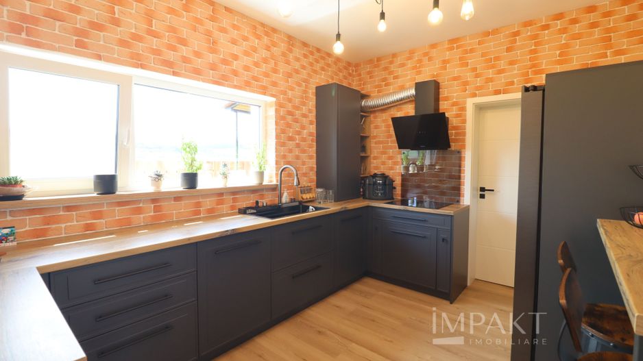 Duplex superb la vanzare, finisat, mobilat, utilat, situat in Chinteni - Poză 8