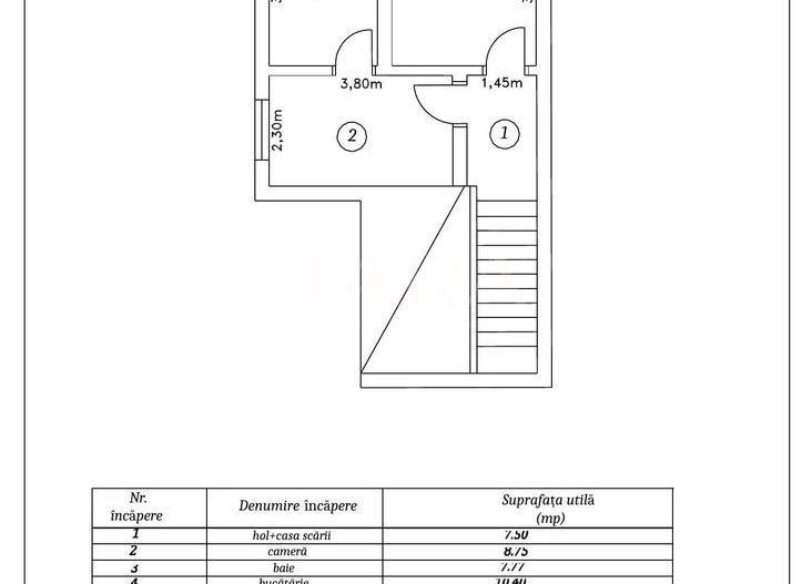 Casă cu 4 camere, ideala pentru familie, teren propriu. - Poză 2