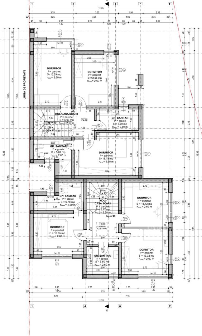 Case cuplate la liziera padurii , ideale pentru 2 familii ! - Schiță 41