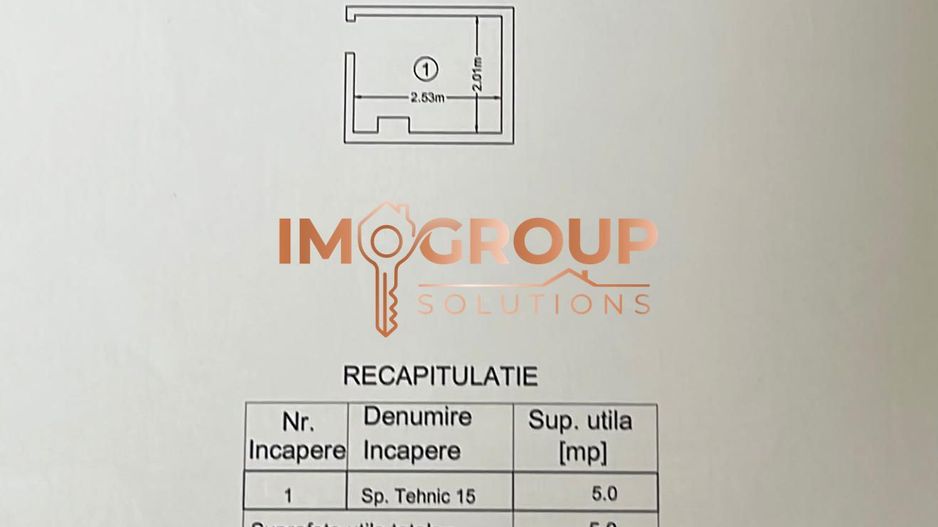 TATARASI/MOARA DE VANT - BLOC NOU INTABULAT - ETAJ 2/3 - 2 CAMERE - Poză 7