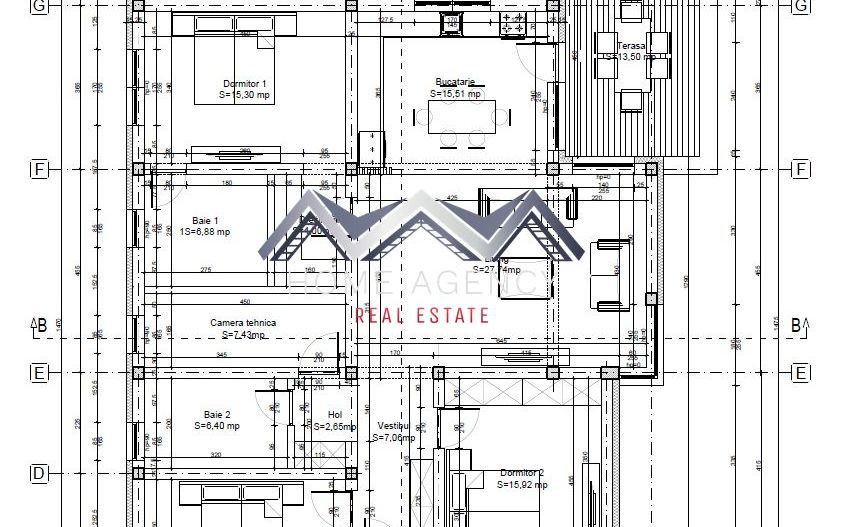 Casa pe parter | Balotești, lângă pădure - Schiță 7
