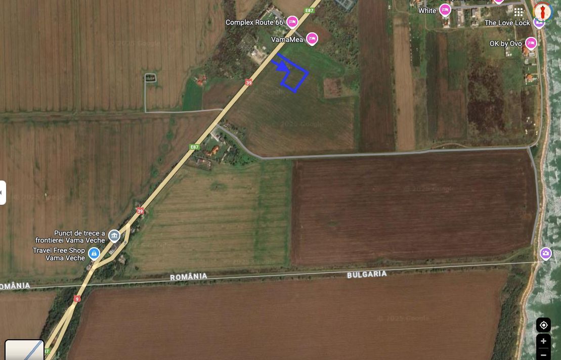 Vânzare teren Vama Veche, 937 mp, cu vedere la mare! - Poză 1