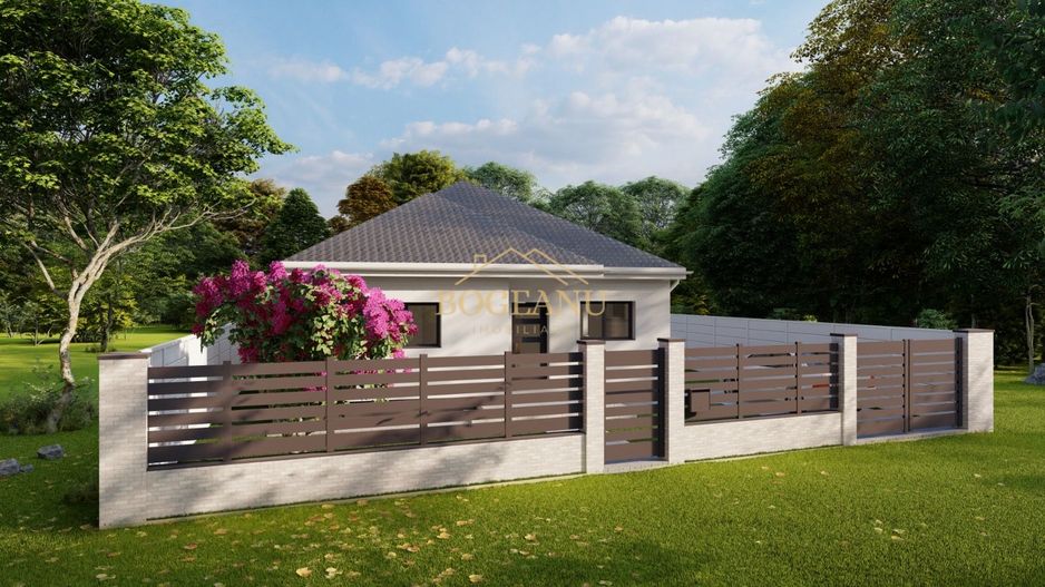 BG124-Teren cu Aut.Constr Proiect Casa parter 614 mp - Poză 15