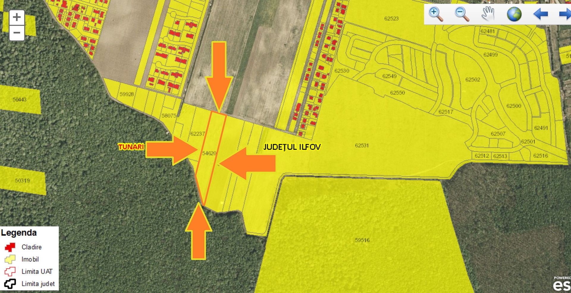 9400 mp | Ideal pentru investitie | Tunari | Deschidere la padure - Poză 1