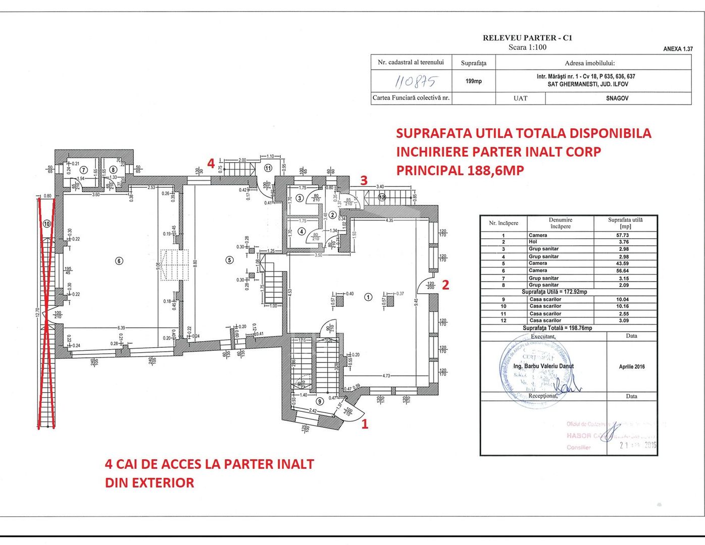 Spatiu Comercial in Parcul Primariei Snagov Ghermanesti 400 mp - Poză 6