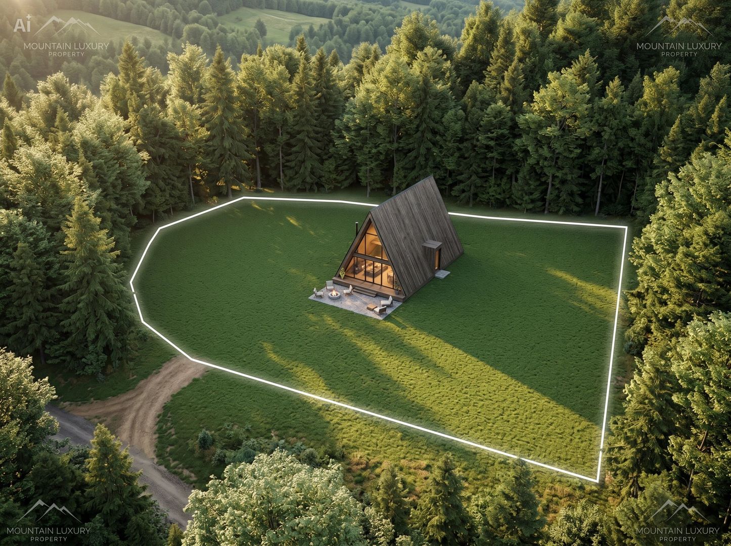Teren intravilan 2.430 mp, front la asfalt – Leghia, Aghireșu (Cluj) - Poză 1