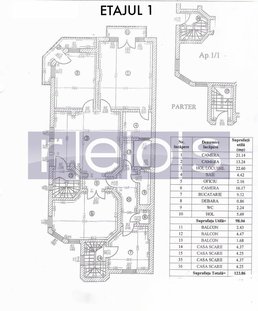 INCHIRIERE VILA INTERBELICA | CAPITALE | 360 MP | NOU RENOVATA | LUX - Poză 51