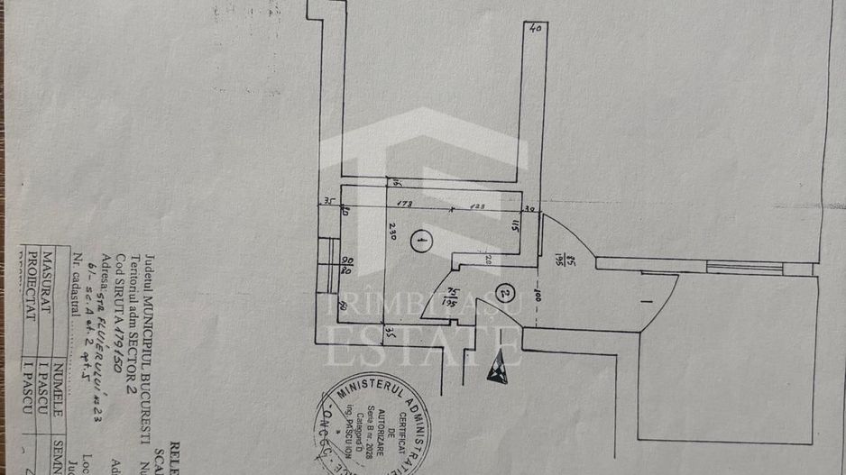 Pache Protopopescu - Ferdinand, Str Fluierului, 3 camere, comision 0% - Schiță 39