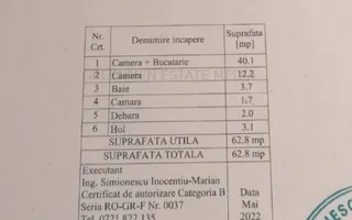 3 camere transformat in 2, in stare buna, bloc reabilitat, Parc Morarilor - Poză 19