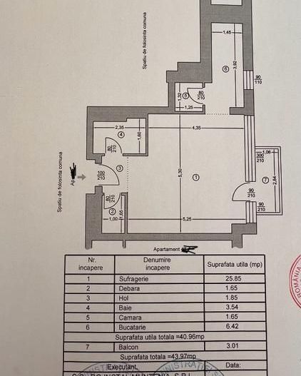 Vanzare Studio 44mp in Titan- Rasarit de Soare, cu loc parcare - Poză 9