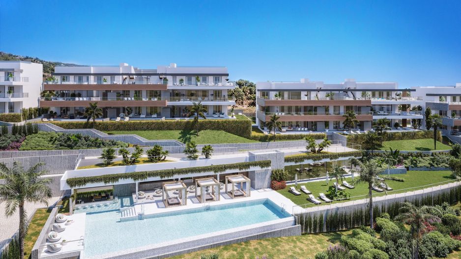 Apartament 3 camere de lux complex cu vedere la Mediterana Spania Marbella - Poză 1
