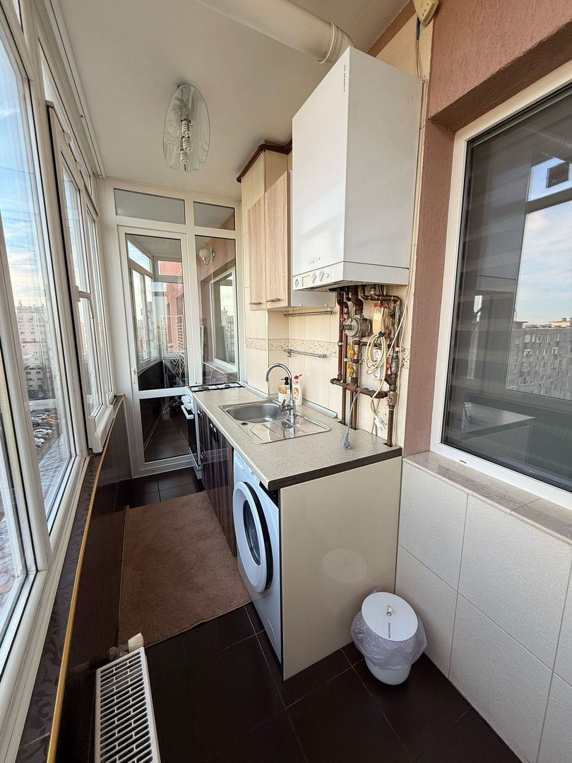 AP. 2 CAMERE PIATA SUDULUI, BLOC NOU - 80 MP, METROU 8 MINUTE, LUX - Poză 11