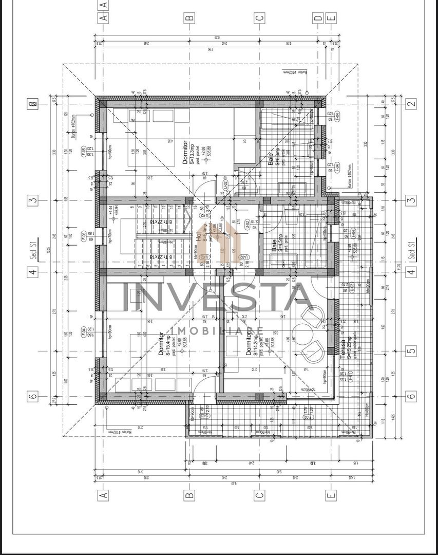 Vila Spațioasă 500mp în Chinteni ideală pentru Familie sau Investiție! - Schiță 12