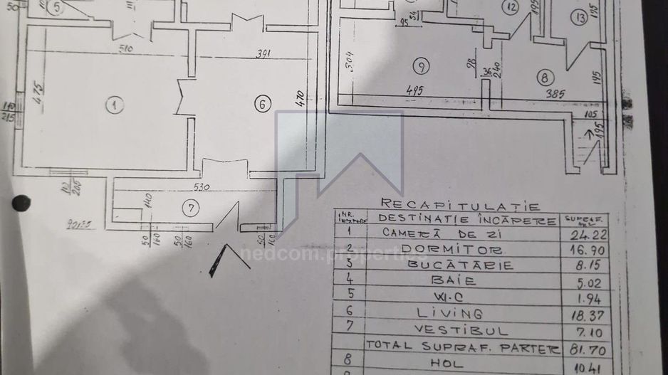 Vanzare Casa S+P zona Piata Romana - Caderea Bastiliei - Schiță 12