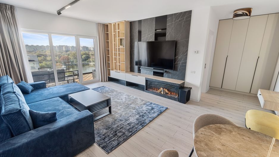 3 Camere Terasa 14mp + Parcare Gran Via Lake View Colentina Plumbuita - Poză 1