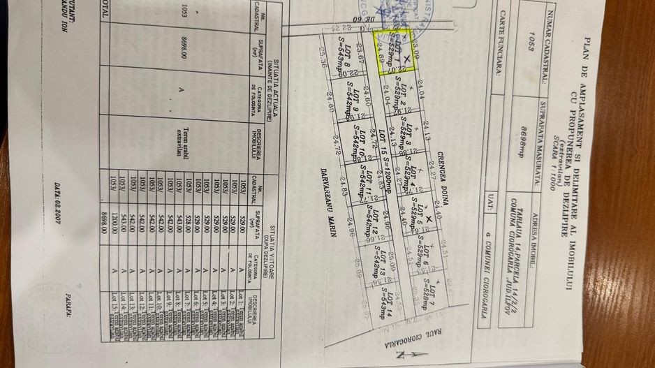 Stradal- Utilitati- Liziera Ciorogarla - Strada Sacamilor - Schiță 9