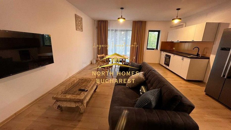 Apartament 2 camere - Iancu Nicolae cu gradina si SPA 900 euro/luna - Poză 3