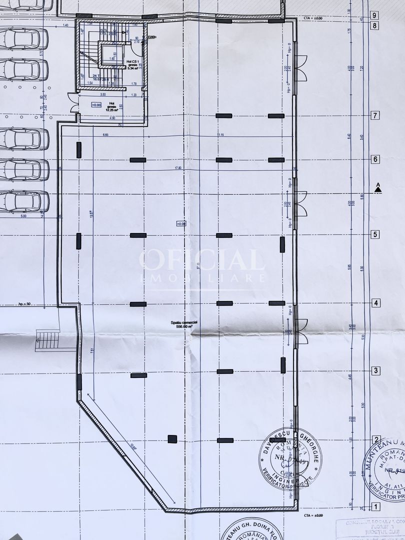 Spațiu de depozitare de închiriat 556,6 m2 utili | 6 € /m2 | Zona VIVO - Poză 1