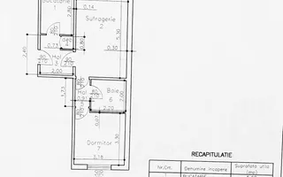 Apartament cu 2 camere, semidecomandat, zona Paltinis - Poză 12