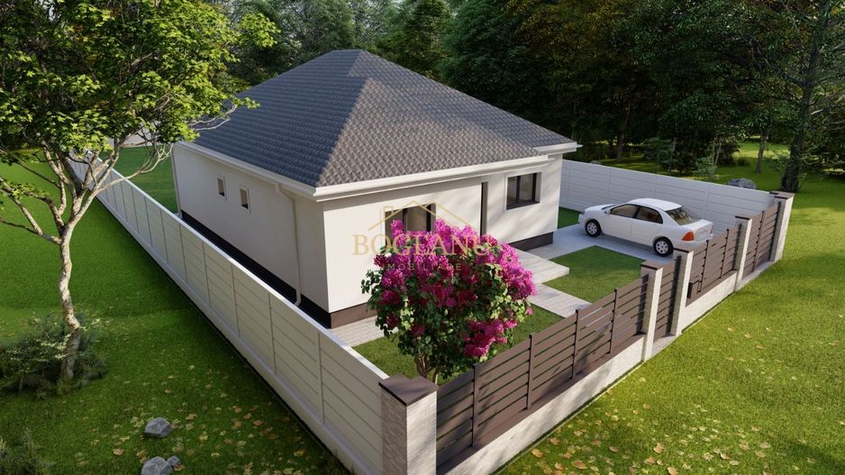 BG124-Teren cu Aut.Constr Proiect Casa parter 614 mp - Poză 13